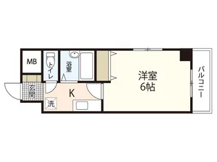 エスポアール楠木【2階】の間取り