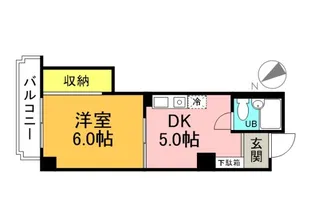 第三藤島ビル【4階】の間取り
