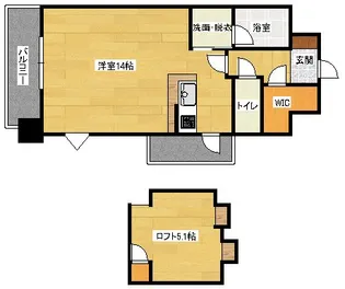 WESTIES【2階】の間取り