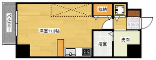 幟町シールド【3階】の間取り
