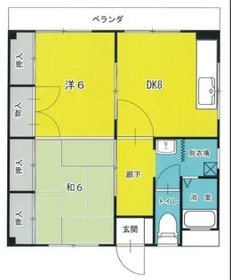 柿本ビル【1階】の間取り
