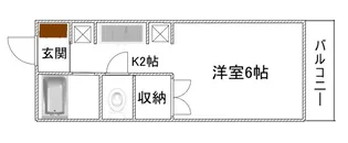 メゾン1【103号室】の間取り