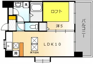 LEGENDYOKOGAWA【2階】の間取り