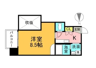arest中町の間取り