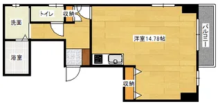 登志ビル【2階】の間取り