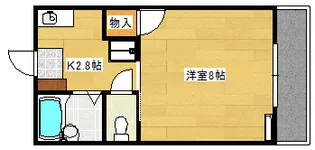 第5みさきマンション【2階】の間取り