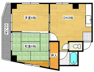 はいしげビルの間取り