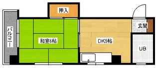 はいしげビル【4階】の間取り
