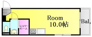 ハイネ大宮【3階】の間取り