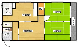 隅本ビル【2階】の間取り