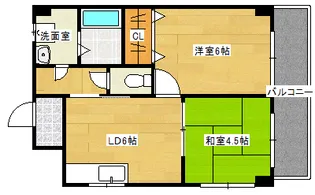 古冨ビル【301号室】の間取り