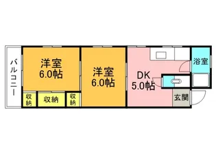 パークハイム富士見町【403号室】の間取り