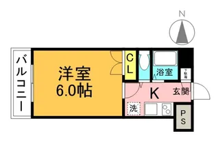 第11片山ビル【5階】の間取り