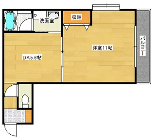 クレールミタキ【2階】の間取り