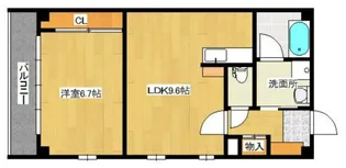 グレース愛宕【7階】の間取り