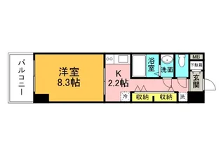 白島城北東亜ビル【3階】の間取り