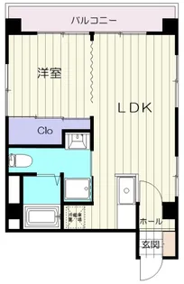 カトレアビル【2階】の間取り