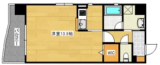 サムティレジデンス平和大通り【9階】の間取り