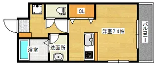 MIRAI1【2階】の間取り