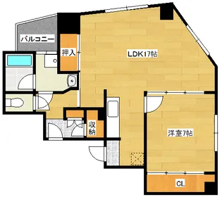 Y’s堺町【2階】の間取り