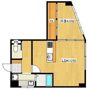 Y’s堺町【4階】の間取り