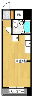 京急西広島マンション【6階】の間取り