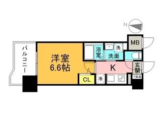 S-RESIDENCE国泰寺町一丁目【3階】の間取り