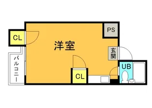 大和ビル【3階】の間取り