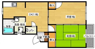 光原第8マンション【3階】の間取り