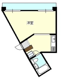 京急西広島マンション【5階】の間取り