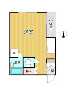 住吉町ビル【5階】の間取り