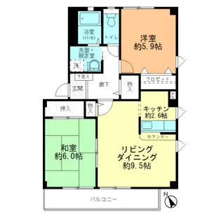 FAUBOURGIの間取り