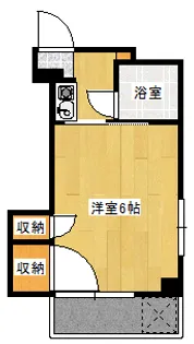 アルテミス安芸の間取り