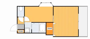 ライズ堺町【2階】の間取り