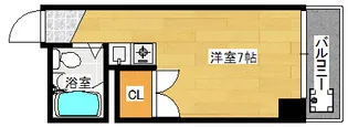 フォルテシモ住吉【6階】の間取り