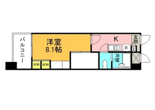 レオパレス国泰寺【1101号室】の間取り