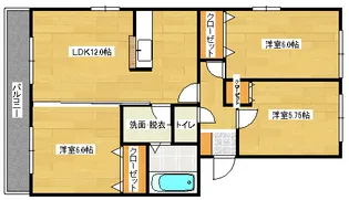 ルミエル【3階】の間取り