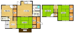 広島県広島市安佐南区祇園7丁目【一戸建】の間取り