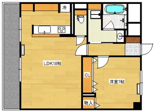 アルパウエストヴィラ2の間取り