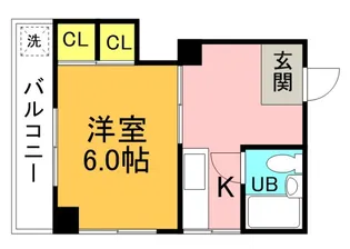 第3原田ビル【4階】の間取り