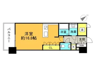 グランアークテラス【8階】の間取り