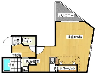国泰寺Mビル【701号室】の間取り