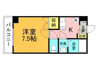 山村ビル【2階】の間取り