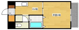 ソフィエール矢賀新町【4階】の間取り