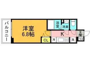 プレサンス広島中央の間取り
