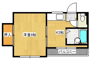 アルバダビル【503号室】の間取り
