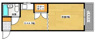 東雲コーポ【5階】の間取り