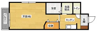 アクアシティ本川町【502号室】の間取り