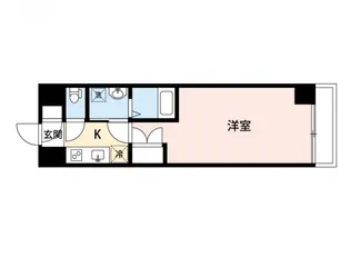 リラックス三篠町ビル【602号室】の間取り