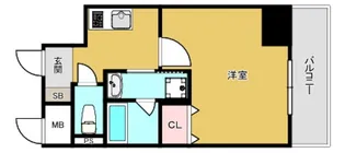 ヴィラ博丈横川【11階】の間取り